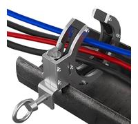 Conduit Cable Pulley Clamp Tool for Narrow Spaces 65mm Electric Cable Installation Pulley for Construction Sites Commercial Buildings Electric Underground Building