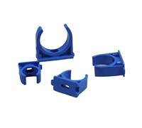 Conduit Clip U Shaped PVC Pipe Clamp White for 20-50mm Pipe Pack of 5(Inner DIAMETER-50MM)