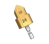 Conduit reamer Bit, Conduit reamer Tool, PVC Reamer Water Pipe Fitting Tool, Conduit reamer Drill Bit Pipe Priming Drill Bit Efficient PVC Pipe Reaming & High Speed Drilling Heavy Duty Drill Bit Inner