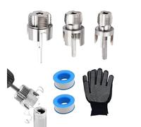 Conduit Threading Tool - Handheld Pipe Cutter Set, Inside Outside Deburring Device, Thread Maker Attachment, Workshop Maintenance Hardware Kit | Installation Use for Electrical Projects