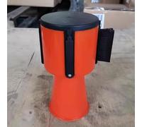 Cone Barrier Retractable Topper, 2/3/5/10M Retractable Traffic Cone Topper Tape for Blocking Pedestrian Areas,with automatic rebound(B,5M/16FT)