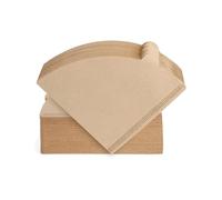 Cone Coffee Filters, 100 Count 1-4 Cups Unbleached Natural Brown V02 Disposable Coffee Filter Paper