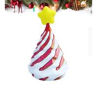 Cone Fidget - Impossible Spiral Desk Decor, Printed Novelty Desktop Ornament, Colorful Relaxing Toy Holiday Table Accent, Sensory Focus Gadget, Toys Games Learning Skills, Geometric Shape