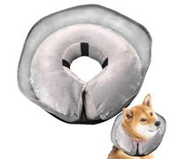 Cone for dogs, alternative to cone for dogs, inflatable dog collar with improved anti-licking cone collar for dogs, inflatable collar to prevent pets from touching the