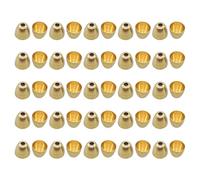 Cone Heads in - Fly Leating Beads | Sinker of Giant Bullet Gold for Heavy Duty Metal Hooks