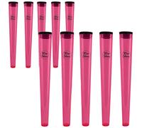 Cone Holder Air Tight Plastic Tube Smoking Rolling Doob Tube Joint Holder (Pink)