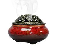 Cone Incense Holder,Coil Cone Stick Incense Holder - Ceramic Coil Zen Decor Chinese Burning Home Ornaments for Cones & Frankincense