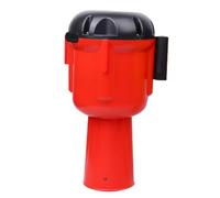Cone-Mounted Retractable Belt Barrier 2/3/5/10M Retractable Traffic Ctopper Tape for Blocking Traffic and Pedestrian Areas,with Automatic Rebound/B/10M(32Ft)