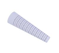 Cone Rings Sizer Strong Circular Gauge Necklace Measuring Ruler 2 Size for Option for Necklace Measurement Tool Point Hoop Measurer