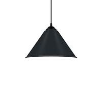 Cone Single Head Macaron Metal Lamp Shade Nordic Aluminum Color Creative Pendant Lamp Semi Embedded Installation Pendant Light for Restaurant Bar Coffee Dining Roo