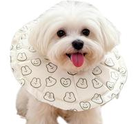 Cone Soft Collar for Cats | Adjustable Anti-Licking Neck Collar, Cone for Dogs, Cute, Soft, Waterproof and Anti-Bite, Wound Care and Puppy, Home, Travel, Protection All Seasons (Green, M)