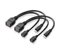 conecto adapter cable Black 2er Set