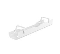 conecto Desk Cable Holder Cable Management with Under-Desk Mount White