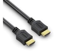 conecto HDMI Cable High Speed with Ethernet, Ultra HD, Gold-Plated Connectors, 4K, Black, 1.50 m