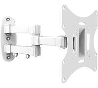 conecto SA-CC50254-V2 Wall Mount for TV Devices/Monitors with 58-107 cm (23-42 Inches), VESA 200 x 200, Tilt: +/-20°, Swivel: +/-90°, Wall Clearance: 10-39.3 cm, Maximum Load 30 kg, White