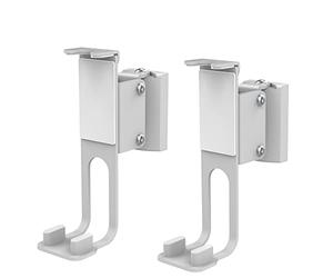 Conecto Speaker Wall Mount Compatible with Sonos One, One SL, Play:1, Max Load 3 kg, Set of 2, White