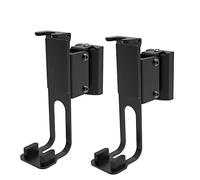 conecto Wall Mount for Speakers, Compatible with Sonos One, One SL, Play:1, Maximum Load 3 kg, Set of 2, Black