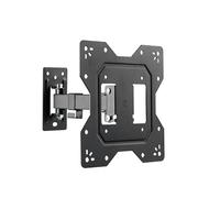 conecto Universal TV Wall Mount Tilting and Swivelling Max. VESA 200 x 200 mm Suitable for 23-43 Inch Flat Screen and Curved TVs up to 30 kg Black