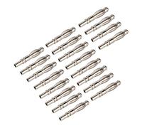 Conector macho tipo banana chapado en cobre 20 piezas 21.120 4 mm Conector tipo banana Conductor de señal de transmisión estable para equipos de prueba de instrumentos electrónicos