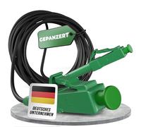 Conectra - Fibre Optic Patch Cable Armoured OS2 9/125µm Singlemode Simplex LC/APC to LC/APC Black Ideal for FTTH Home Networks Fibre Optic Cable LC/LC (Length 25 m)