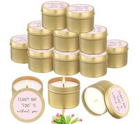 Conelist 8 Pcs Bridesmaid Proposal Gifts Soy Candles Wedding,Classic,Pink | Natural Soy Wax, I Can't Say I Do Without You Tin, Bridal Party Gifts, Bridesmaids Asking Favors, Wedding Thank You