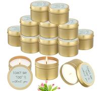 Conelist 8 Pcs Bridesmaid Proposal Gifts Soy Candles Wedding,Stylish,Green | Natural Soy Wax, I Can't Say I Do Without You Tin, Bridal Party Gifts, Bridesmaids Asking Favors, Wedding Thank You
