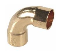 Conex Pipe Fitting Bow Elbow Copper Solder Female X Female 15mm Diameter 90Deg Angle