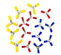Conext Link 15 Crimp 3 Way Y Ring Butt Connector Terminal Vinyl 22-18 16-14 12-10 Gauge AWG