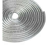 Conext Link 25 FT 4 AWG GA Full Gauge Battery Power Cable Ground Wire Clear Silver OFC Copper