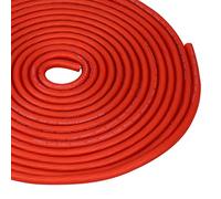 Conext Link 25 FT 4 AWG GA Full Gauge Battery Power Cable Ground Wire Frost Red OFC Copper