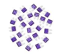 Conext Link 3 Amp ATM Fuse (25 Pack, Zinc Plated Blade)