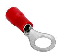 Conext Link RTV-10R25 Vinyl Ring Terminal 25 Pack (#10 Stud, Red 22-18 Gauge)