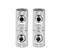 Conext Link WCT8N-2 Wire Coupler Terminal Butt Connector With Set Screws 2 Pack (8 Gauge)