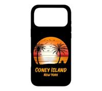 Coney Island New York City Vintage Sunset Retro Summer Vacay Case for iPhone 17 Pro Max