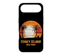 Coney Island New York City Vintage Sunset Retro Summer Vacay Case for iPhone Air