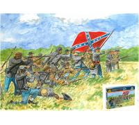 Confederate Infantry Figure Plastic Kit 1:72 Model ITALERI