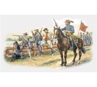 Confederate Troops 1:72 Figure Plastic Model Kit ITALERI
