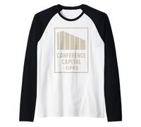 Conference Capital Shirt OPKS Modern Business Graphic Raglan Baseball Tee