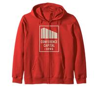 Conference Capital Shirt OPKS Modern Business Graphic Zip Hoodie