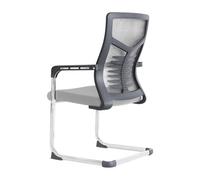 Conference Chairs with Chrome Sled Base for Office Guest Reception, Home Waiting Area, and Conference Room