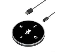 Conference Microphone, Desktop USB Speakerphone with Built-in Speaker for PC Laptop, Audio Computer Mic