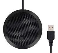 Conference USB Microphone,Omnidirectional Condenser PC Microphone with Mute Button LED Indicator,Plug&Play