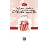 Conferences speciales de la Assemblee generale du CODESRIA, Kampala, 2002