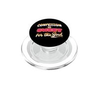Confession Catholic Sacrament Reconciliation Funny Catholic PopSockets PopGrip for MagSafe