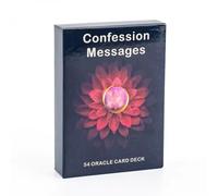 Confession Messages Oracle Cards, 54-Card Deck, Spiritual Guidance and Healing Messages, 7.3 x 10.3 cm