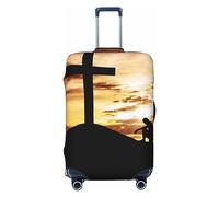 Confession Under The Cross Travel Luggage Protector Suitcase Cover Washable Luggage Cover Wheeled Suitcase Covers For Luggage,Luggage Covers For Suitcase With Zipper And Buckle Baggage Cover 24in