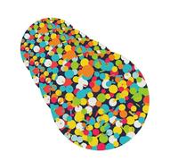 Confetti bright pattern Car Air Fresheners Cards Set of 4 Pieces Personalized Car Fresheners Gifts for Men Women Auto Aromatherapy Tablets Hanging Scented Cards for Wardrobe Bathroom