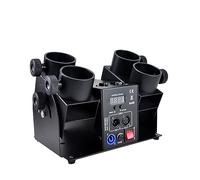 Confetti Cannon, 4 Shoot Electrical Confetti Machine DMX512 Control 5 Channels Support Individual Shooting LCD Display