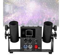 confetti cannon machine 2 Shots Electric DMX512 & Remote Control Stage Confetti Blaster Professional Confetti Machine Streamer Launcher for DJ Party Nightclub Wedding Concert Event Show