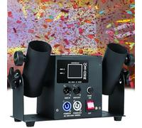 Confetti Cannon Machine 2 Shots Electric, Professional Confetti Machine, DMX512 & Remote Control, for Special Event, Parties, Club, Concerts.